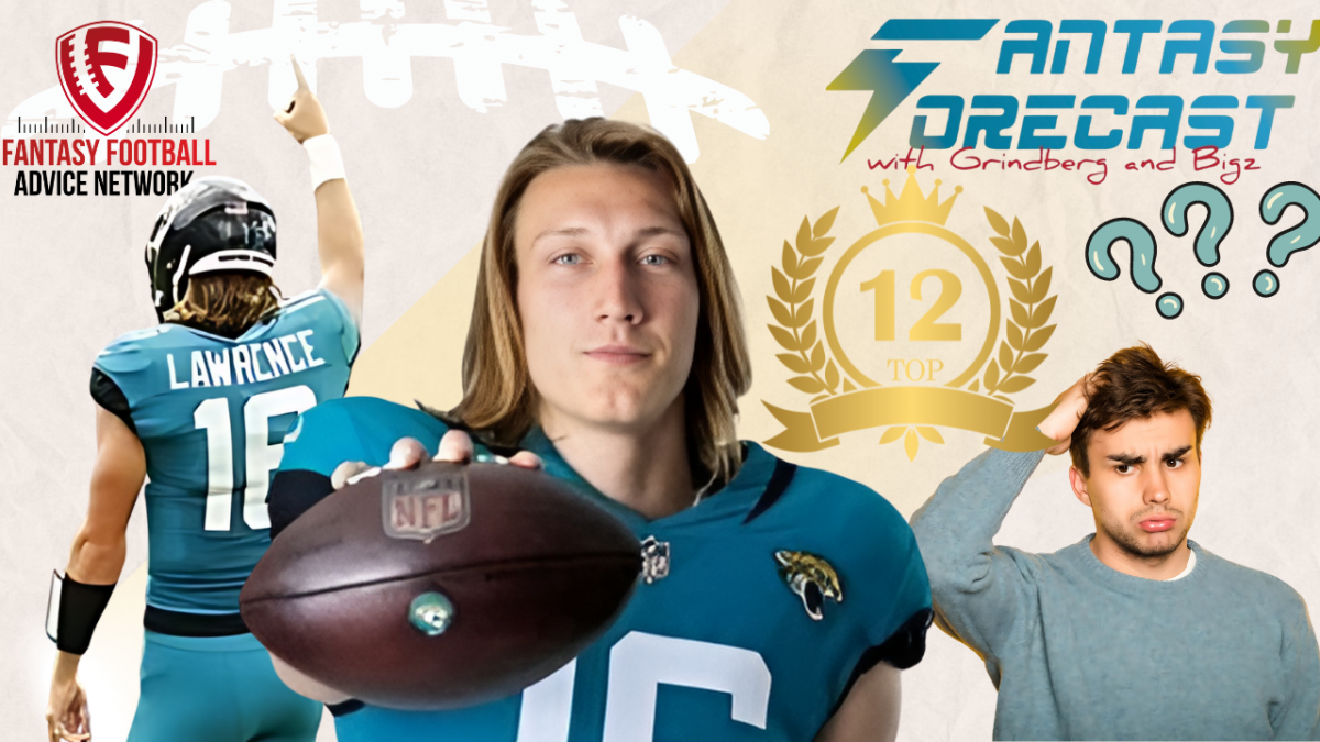 Brian Thomas jr looking lights out for the Jaguars.....Jacksonville looking strong headed into the season! 

Begs the question.....Is Trevor Lawrence a top 12 QB in 2024?